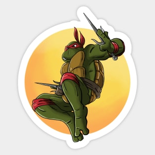 Raphael Jump Attack Sticker